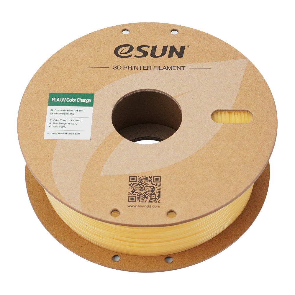 Filament PLA met UV-kleurverandering, geel | eSUN