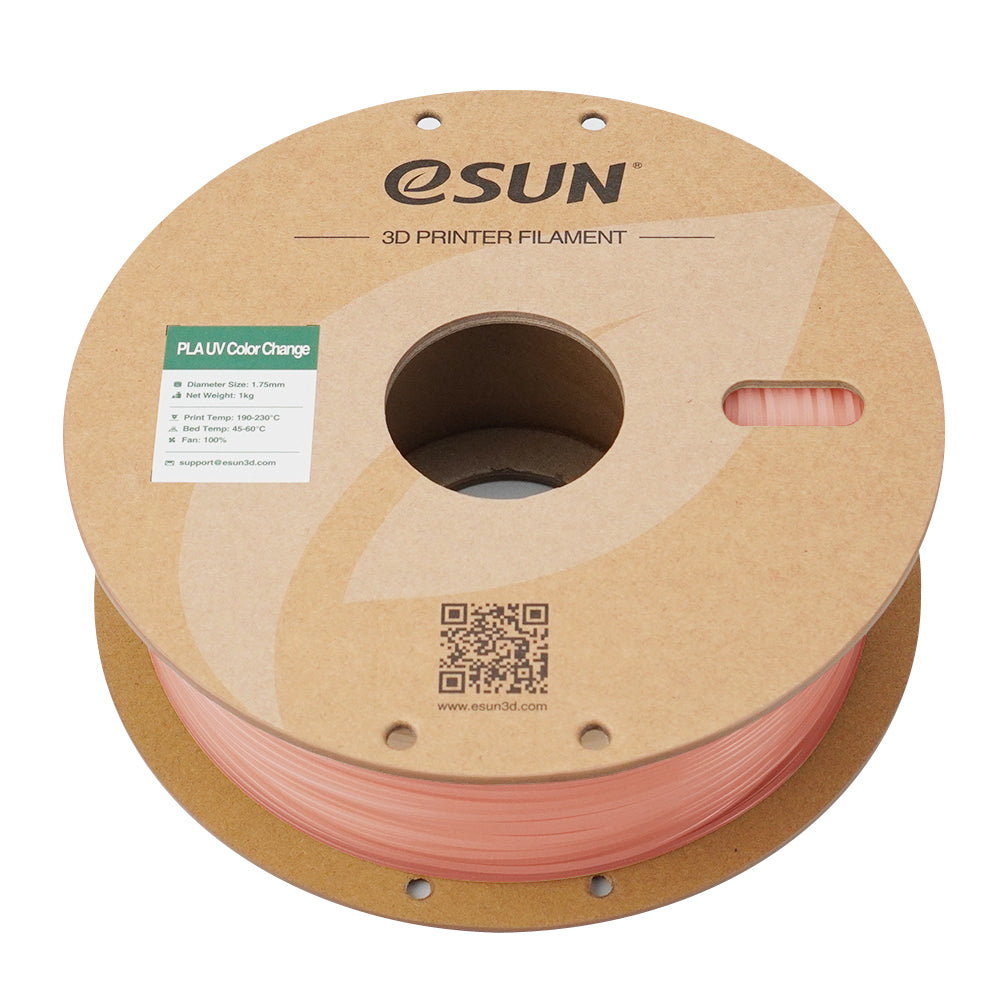Filament PLA met UV-kleurverandering, rood | eSUN