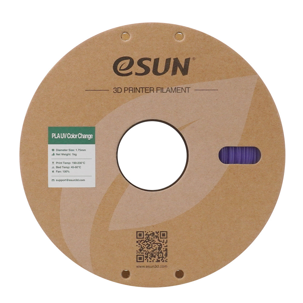 Filament PLA met UV-kleurverandering, paars | eSUN