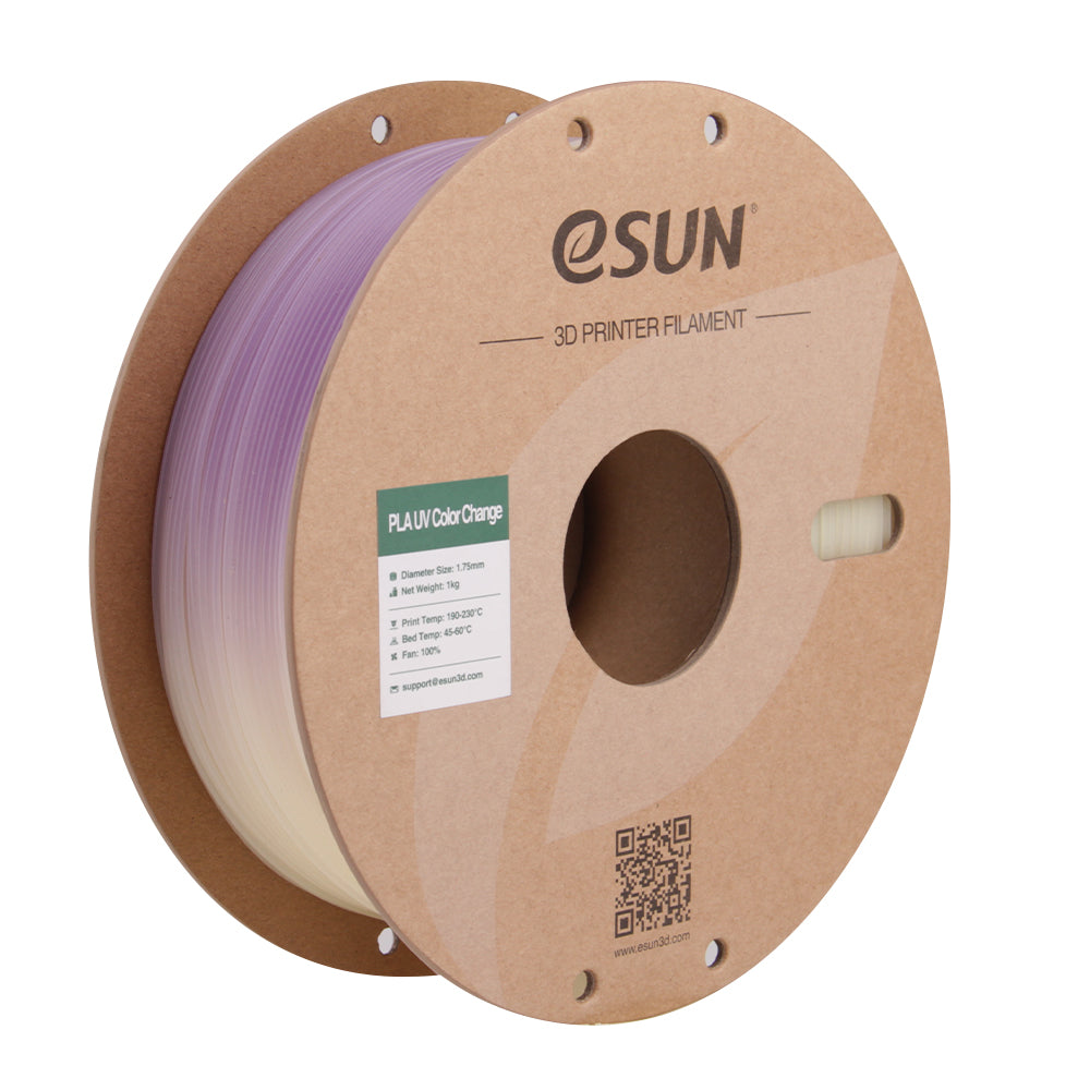 Filament PLA met UV-kleurverandering, paars | eSUN