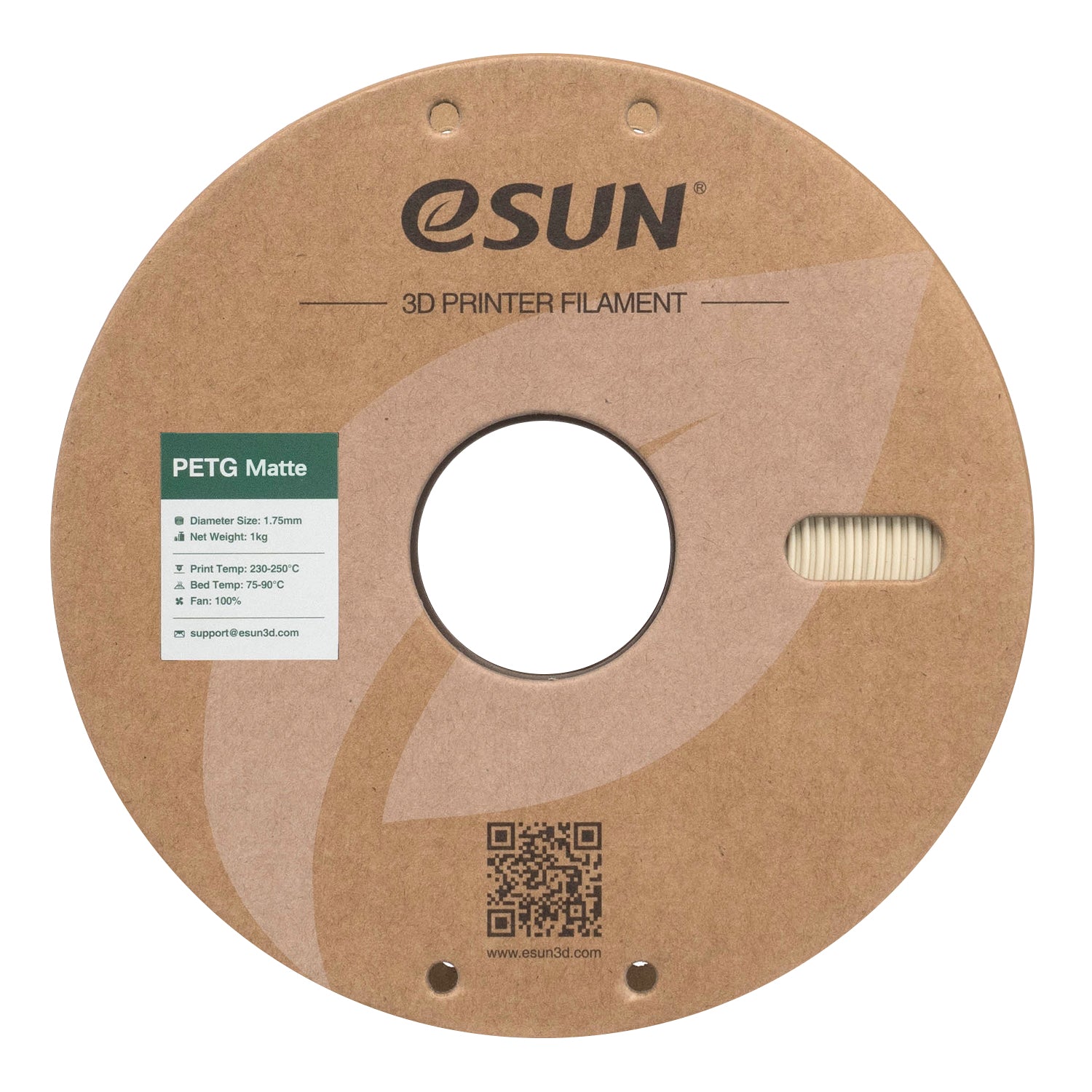 Filament PETG Mat lichtkaki | eSUN