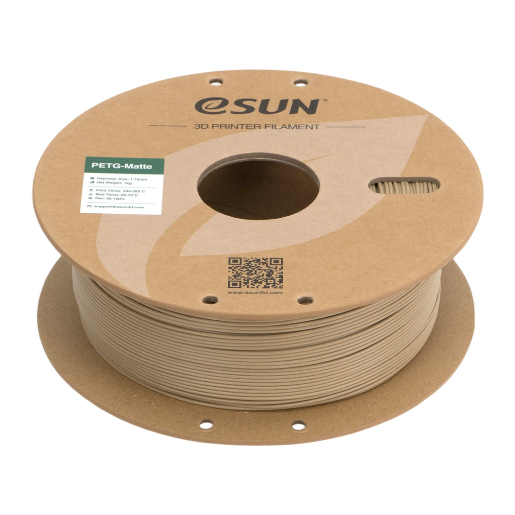 Filament PETG mat aardebruin | eSUN