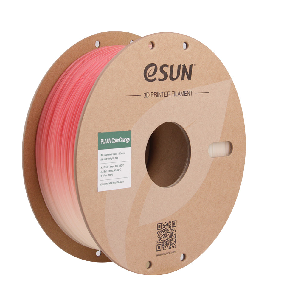 Filament PLA met UV-kleurverandering, rood | eSUN