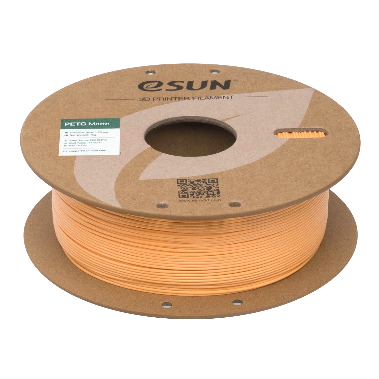 Filament PETG Mat abrikoos | eSUN
