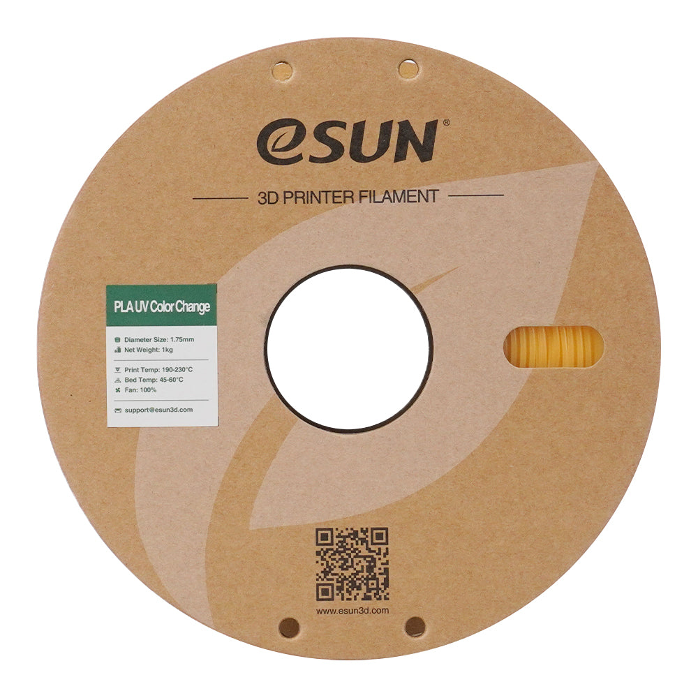 Filament PLA met UV-kleurverandering, geel | eSUN