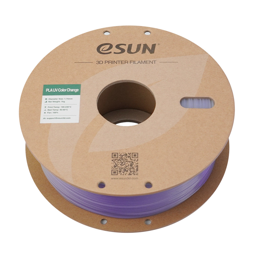 Filament PLA met UV-kleurverandering, paars | eSUN