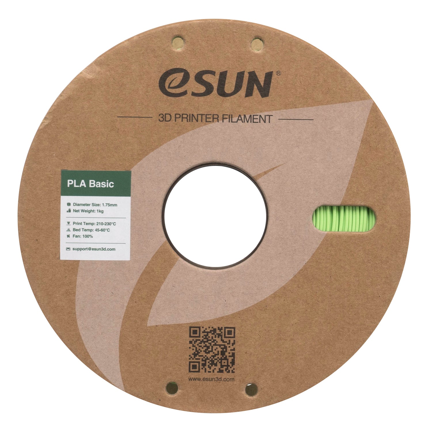 Filament PLA-Basic smaragdgroen | eSUN