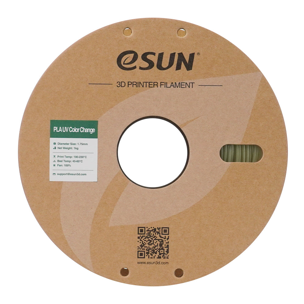Filament PLA met UV-kleurverandering, groen | eSUN