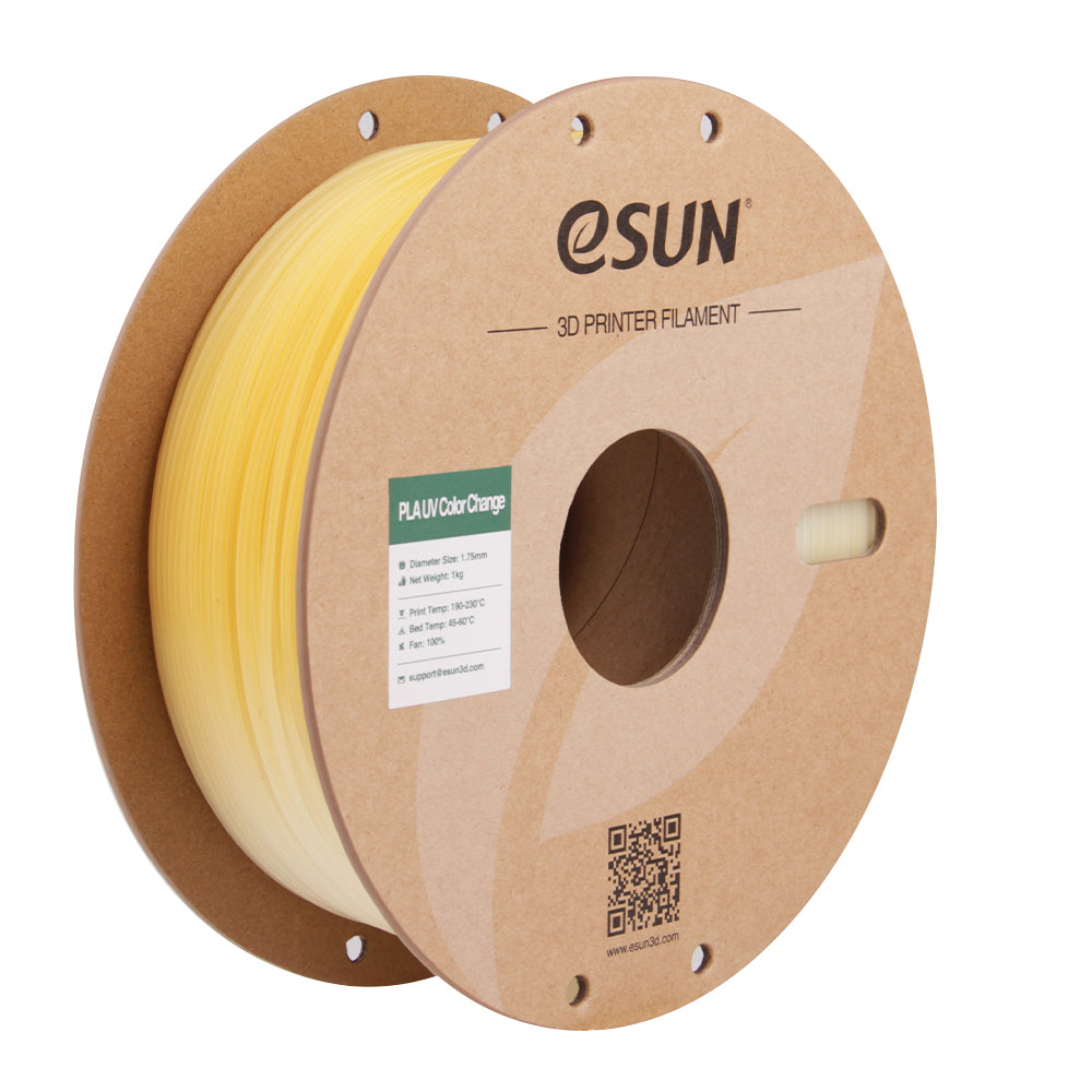 Filament PLA met UV-kleurverandering, geel | eSUN