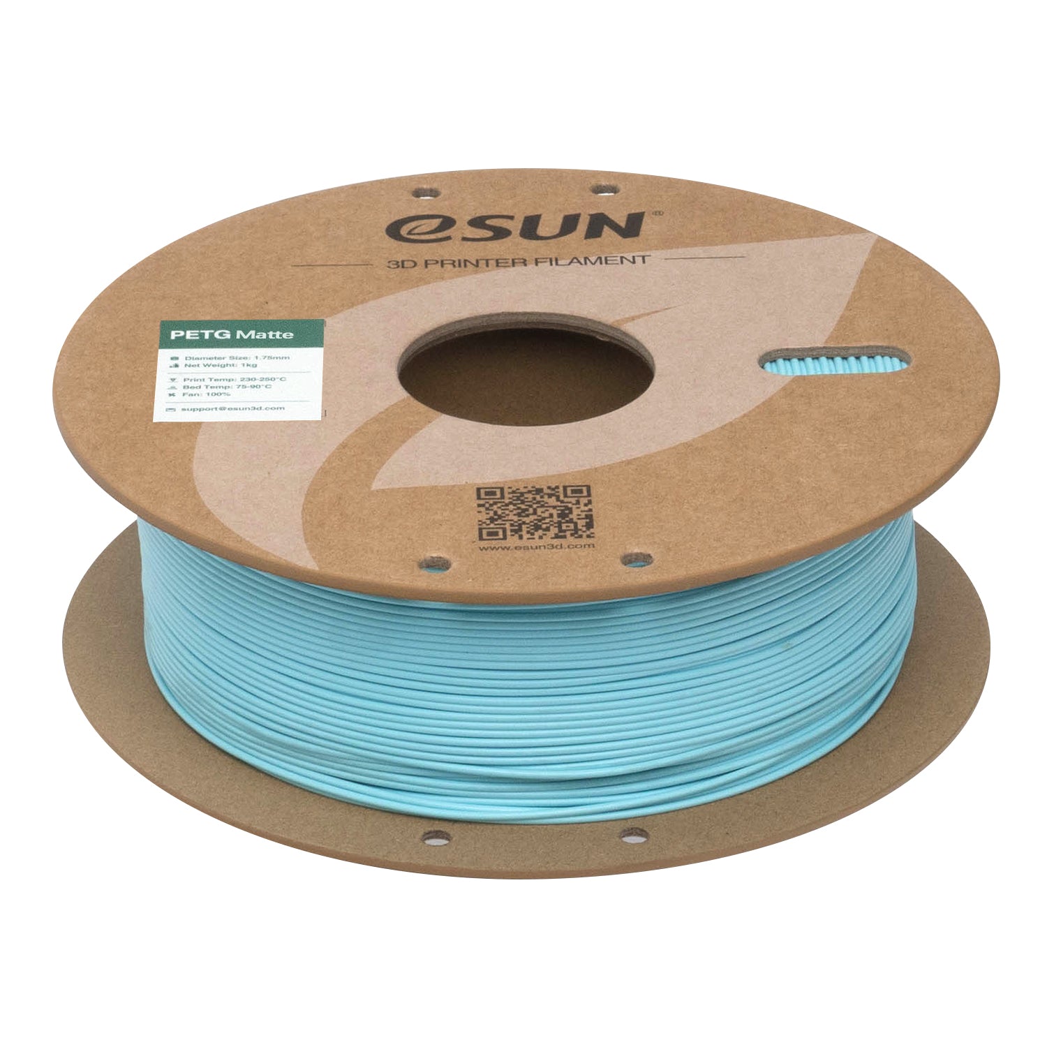 Filament PETG Matte light blue | eSUN