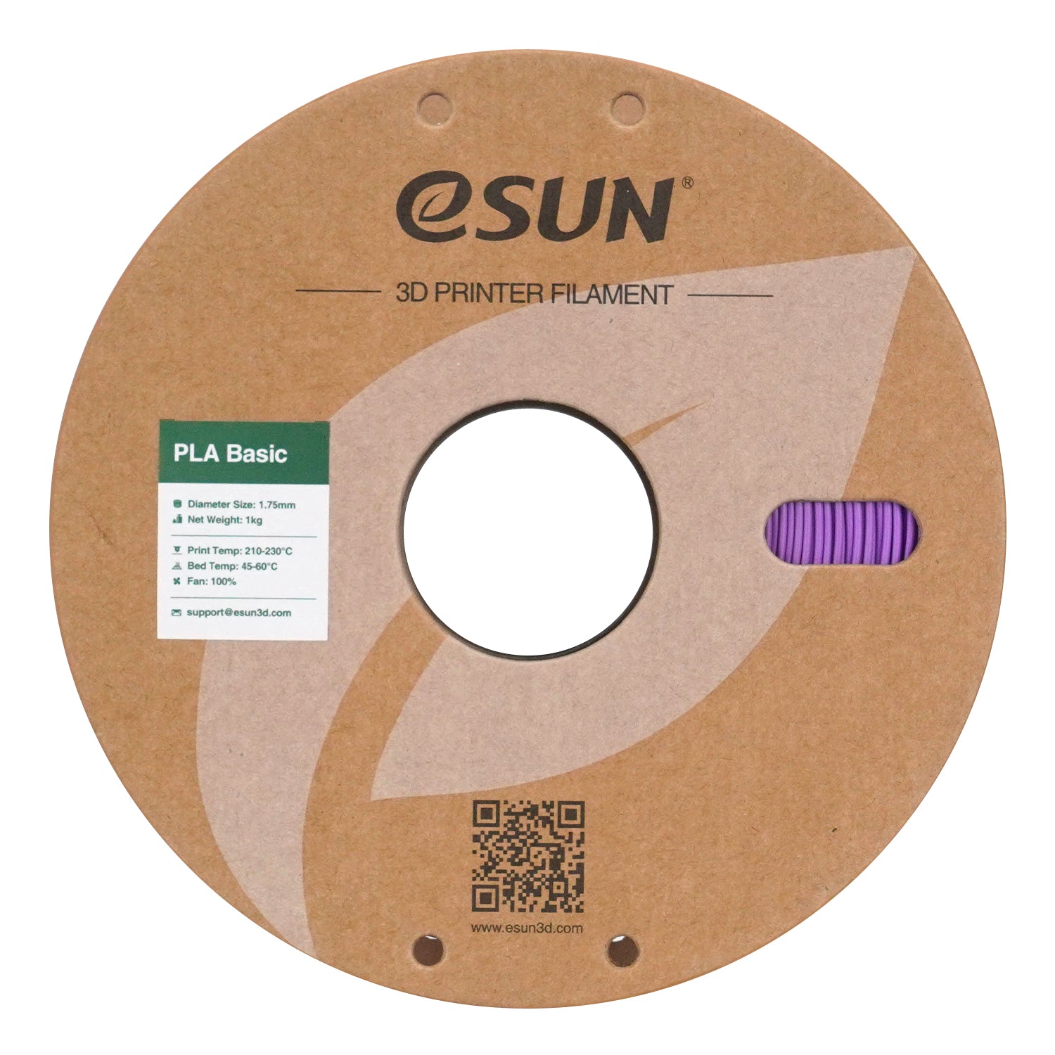 Filament PLA-Basic druivenpaars | eSUN