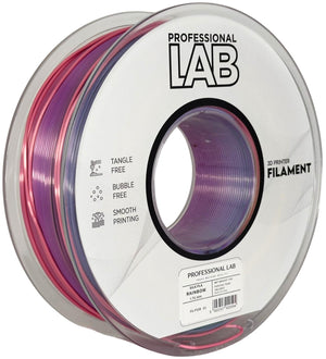 Filament Silk PLA regenboog | Prof. Lab