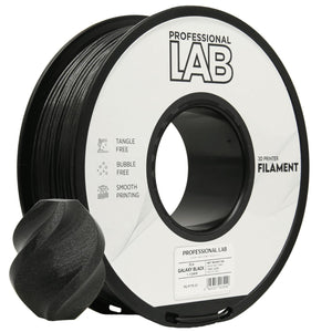 Filament PLA Galaxy zwart | Prof. Lab