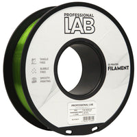 Filament PETG transparent green | Prof. Lab