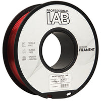 Filament PETG transparant rood | Prof. Lab