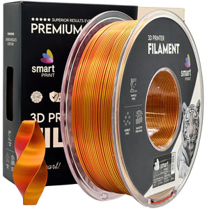 Filament Silk PLA Dual Color rood goud | Smart Print