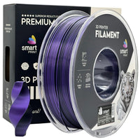 Filament Silk PLA Dual Color zwart paars | Smart Print