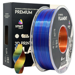 Filament Silk PLA Tri Color rood geel blauw | Smart Print