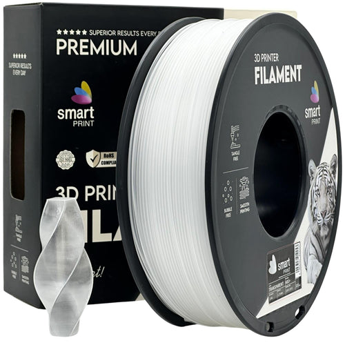 Cívka filamentu ABS+ průhledná, Smart Print, 1,75 mm