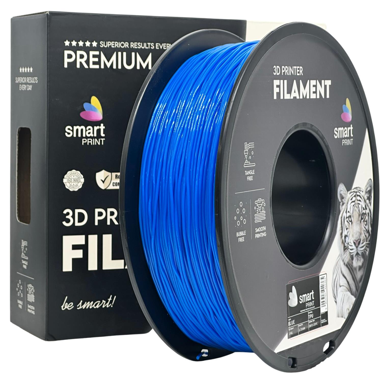 Cívka filamentu TPU modrá, Smart Print, 1,75 mm