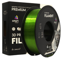 Filament PETG transparant groen | Smart Print