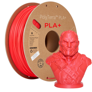 Filament PLA+ satijn rood | Polymaker